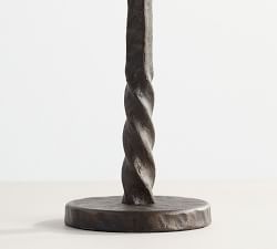 Easton Forged-Iron Candle Holder