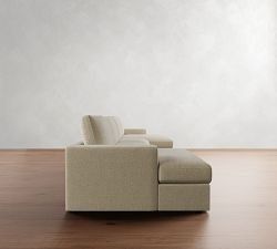 Westwood Square Arm Double Chaise Sectional (186")