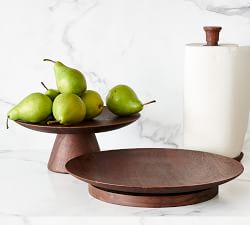 Chateau Wood Cake Stand