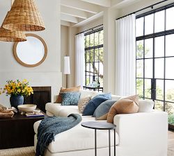 Marion Woven Cone Pendant (17"-26")