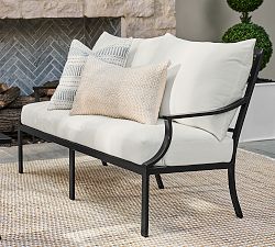 Riviera Metal Outdoor Sofa (63")