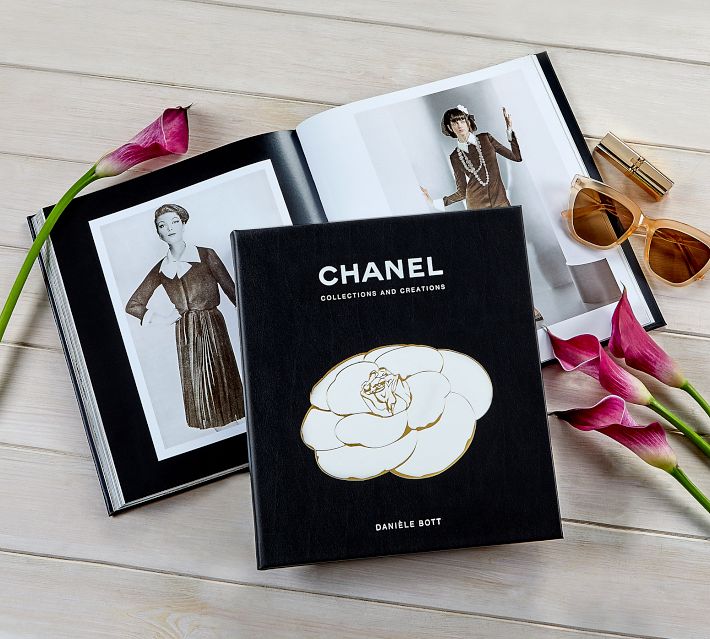 Chanel Collections & Creations Leather-Bound Book | Pottery Barn