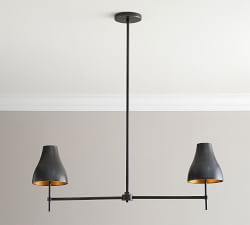 Fitz Metal Linear Chandelier (40")
