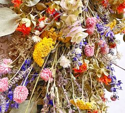 Handmade Dried English Garden Swag