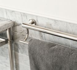 Linden Towel Bar with Integrated Grab Bar by Michael Graves Design