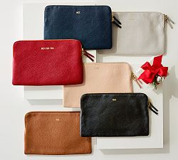 Mark &amp; Graham Leather Daily Zipper Pouch