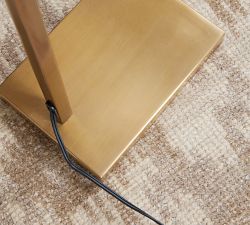 Tate Metal Task Floor Lamp (51")