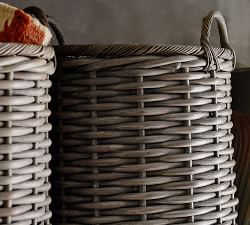 Aubrey Handwoven Tote Basket