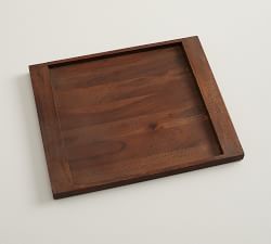Chateau Handcrafted Wood Bar Serving Tray