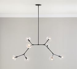 Salerno Metal Chandelier (51")