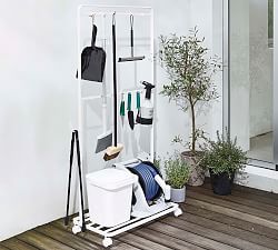 Tower Rolling Cleaning Supplies Rack