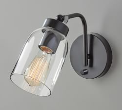 Bianca Hand-Blown Glass Sconce (5'')