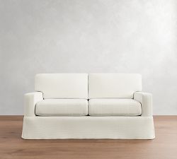 Buchanan Modern Square Arm Slipcovered Sofa (78"&ndash;90")