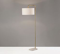 Jules Marble Floor Lamp (65")