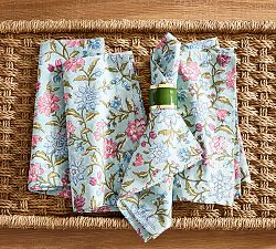 Kourtney Floral Cotton Napkins - Set of 4