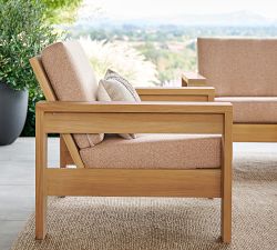 Malibu Teak Grand Outdoor Lounge Chair