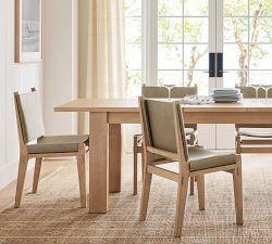 Noe Leather Sling Dining Chair