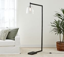 Porter Recycled Glass Sectional Floor Lamp (72")
