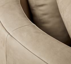Balboa Leather Swivel Chair