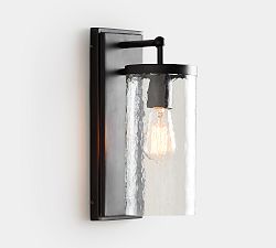 Duvall Outdoor Recycled Glass Sconce (14'')