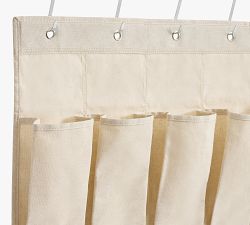 Linen Hanging Shoe Organizer