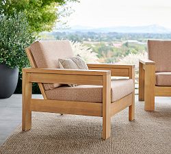 Malibu Teak Grand Outdoor Lounge Chair