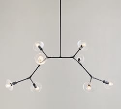 Salerno Metal Chandelier (51")