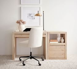 White Marble Oversized Desktop Paperclip