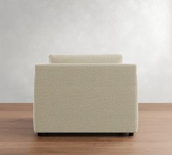 Pacifica Wide Arm Square Arm Chair