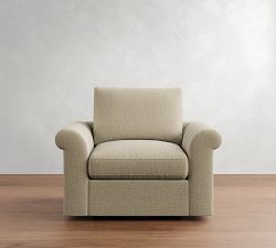 Westwood Roll Arm Swivel Chair