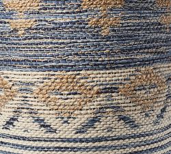 Azul Woven Jute Pouf