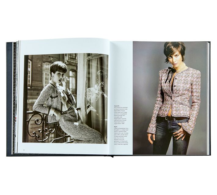 Chanel Collections & Creations Leather-Bound Book | Pottery Barn