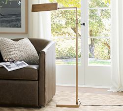 Open Box: Tate Metal Task Floor Lamp