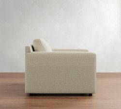 Pacifica Wide Arm Square Arm Chair