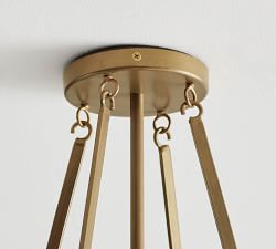 Penni Recycled Glass Chandelier (24")