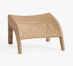 Huntington Wicker Outdoor Adirondack Ottoman