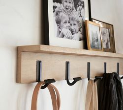 Modern Farmhouse Row of Hooks (34"-47.5")