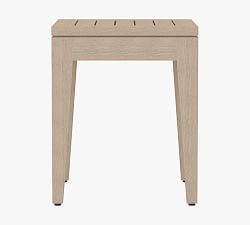 Punta Mita 16" Teak Outdoor Square Outdoor End Table