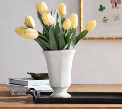 Ceramic Faceted Vase Collection