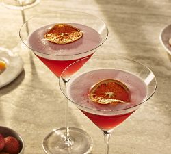 Enoteca Handcrafted Martini Glasses, Set of 2