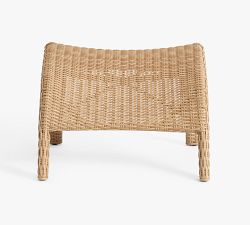 Huntington Wicker Outdoor Adirondack Ottoman