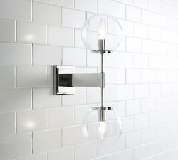 Linden Vertical Double Sconce (22")