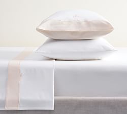Monique Lhuillier Daphne Organic Percale Sheet Set