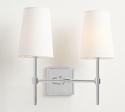 Pearson Double Shade Sconce (12")