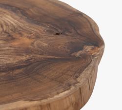 Teak Wood Slab Cheese &amp; Charcuterie Board