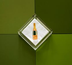 Clear Acrylic Cocktail Napkin Holder