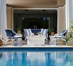 Linus Wicker Outdoor Lounge Chair