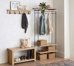 Modern Farmhouse Row of Hooks (34"-47.5")