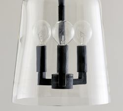 Porter Recycled Glass Pendant (9")