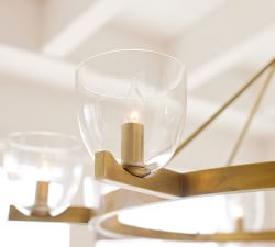 Chamberlin Metal Round Chandelier (50")